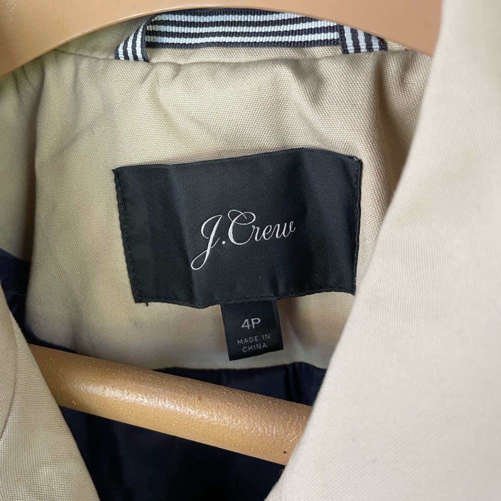 J Crew Icon Trench Coat - Picture 5 of 9